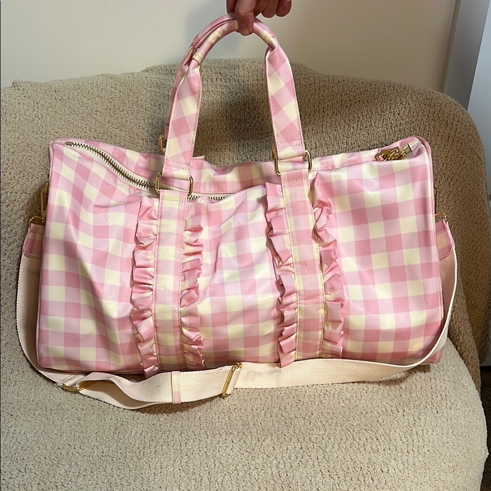 Stoney Clover Pink Ruffle Duffle